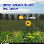 Starter Fertilizers in Corn