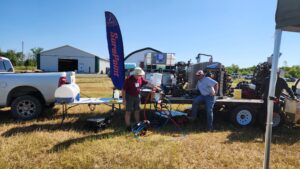 Dr. Tom Wolf (Agrimetrix) showed attendees the intricacies of the John Deere See and Spray Ultimate, and the sensors and optics systems that it’s composed of.