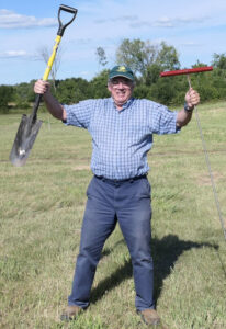 Tools and methods for Field Scouting Spring Planting Issues including compaction and root issues.
